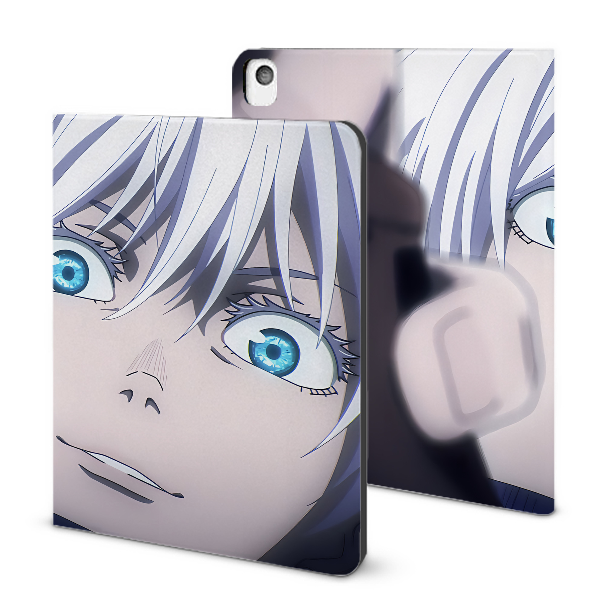 （画像用） 呪術廻戦 Jujutsu Kaisen IPadケース ペンホルダー付き ブックスタイルデザイン